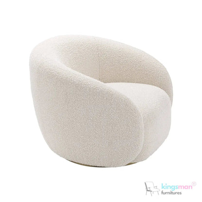 Brok 360° Swivel Chair - Modern Elegance & Comfort - Kingsman Furnitures