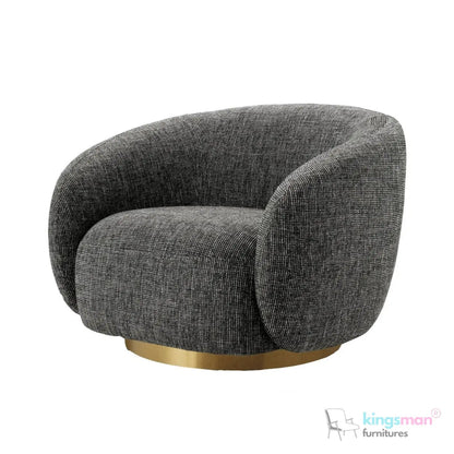 Brok 360° Swivel Chair - Modern Elegance & Comfort - Kingsman Furnitures
