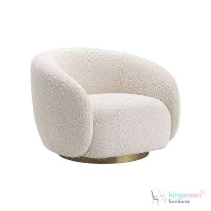 Brok 360° Swivel Chair - Modern Elegance & Comfort - Kingsman Furnitures