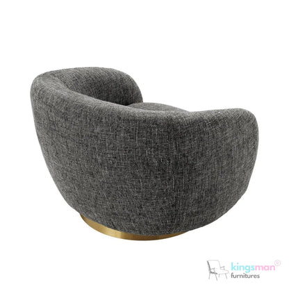 Brok 360° Swivel Chair - Modern Elegance & Comfort - Kingsman Furnitures