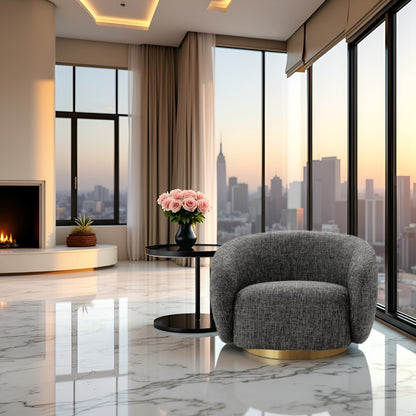 Brok 360° Swivel Chair - Modern Elegance & Comfort