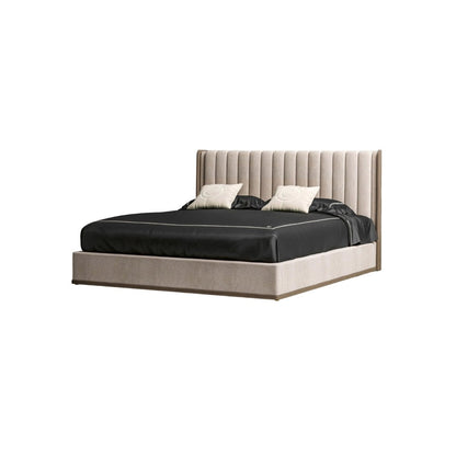 Classic Storage Bed with Headboard - Kingsman Furnitures