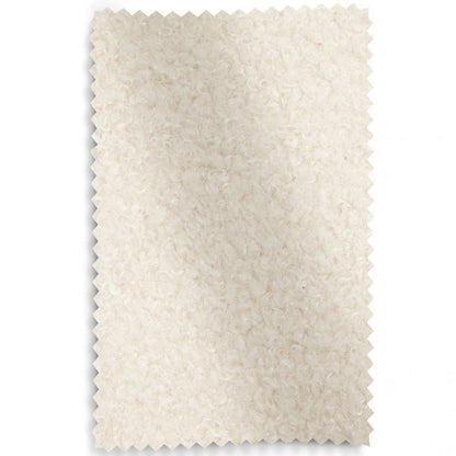 Cosy Boucle Ivory Natural Otis Footstool - Kingsman Furnitures