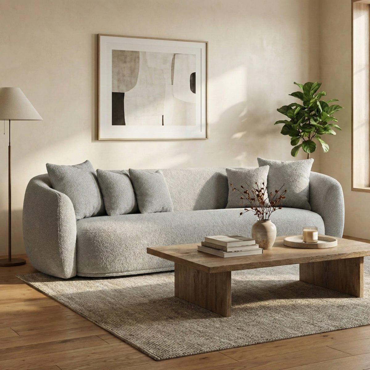 Everbe Luxe 3 Seater Sofa - Kingsman Furnitures