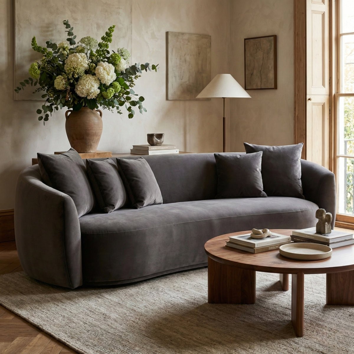 Everbe Luxe 3 Seater Sofa - Kingsman Furnitures