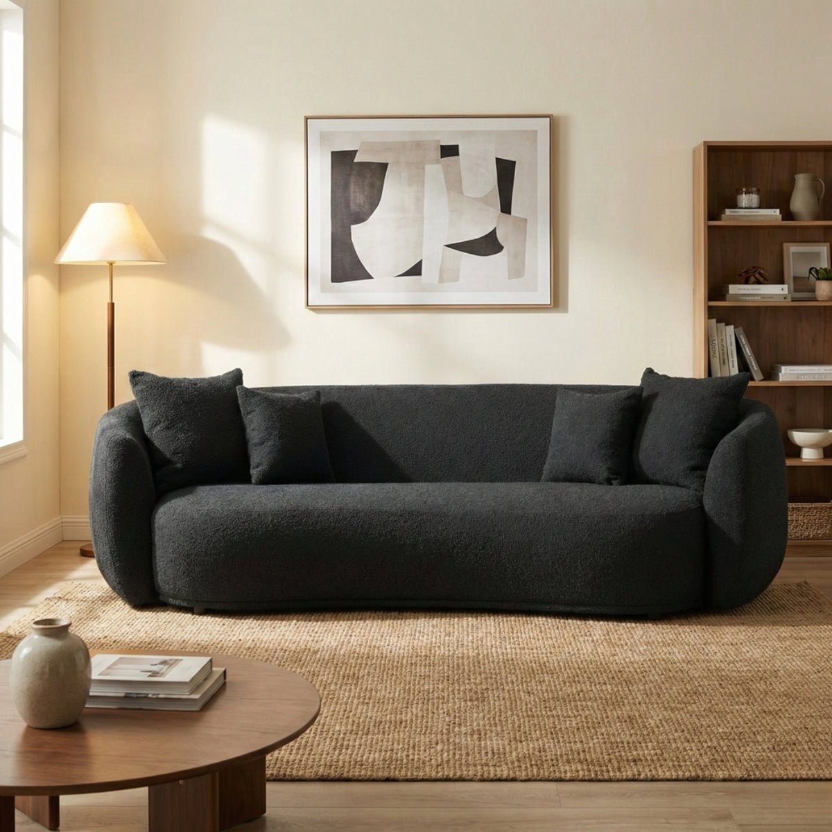 Everbe Luxe 3 Seater Sofa - Kingsman Furnitures