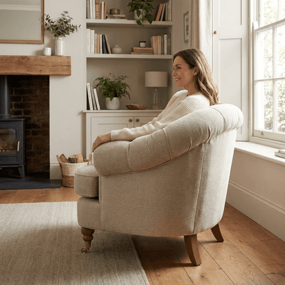 Jesper Chesterfield Armchair - Kingsman Furnitures