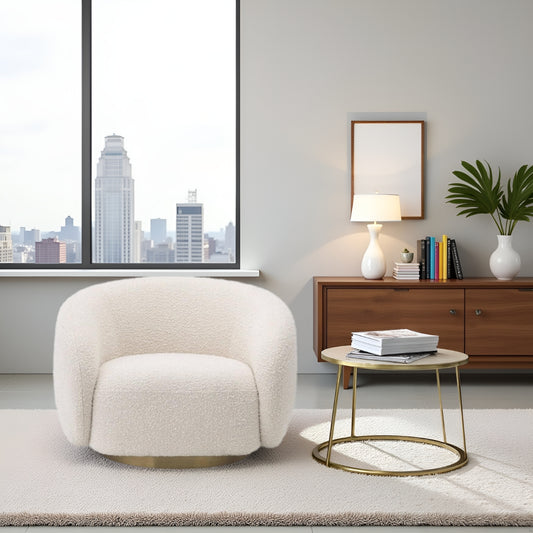 Brok 360° Swivel Chair - Modern Elegance & Comfort