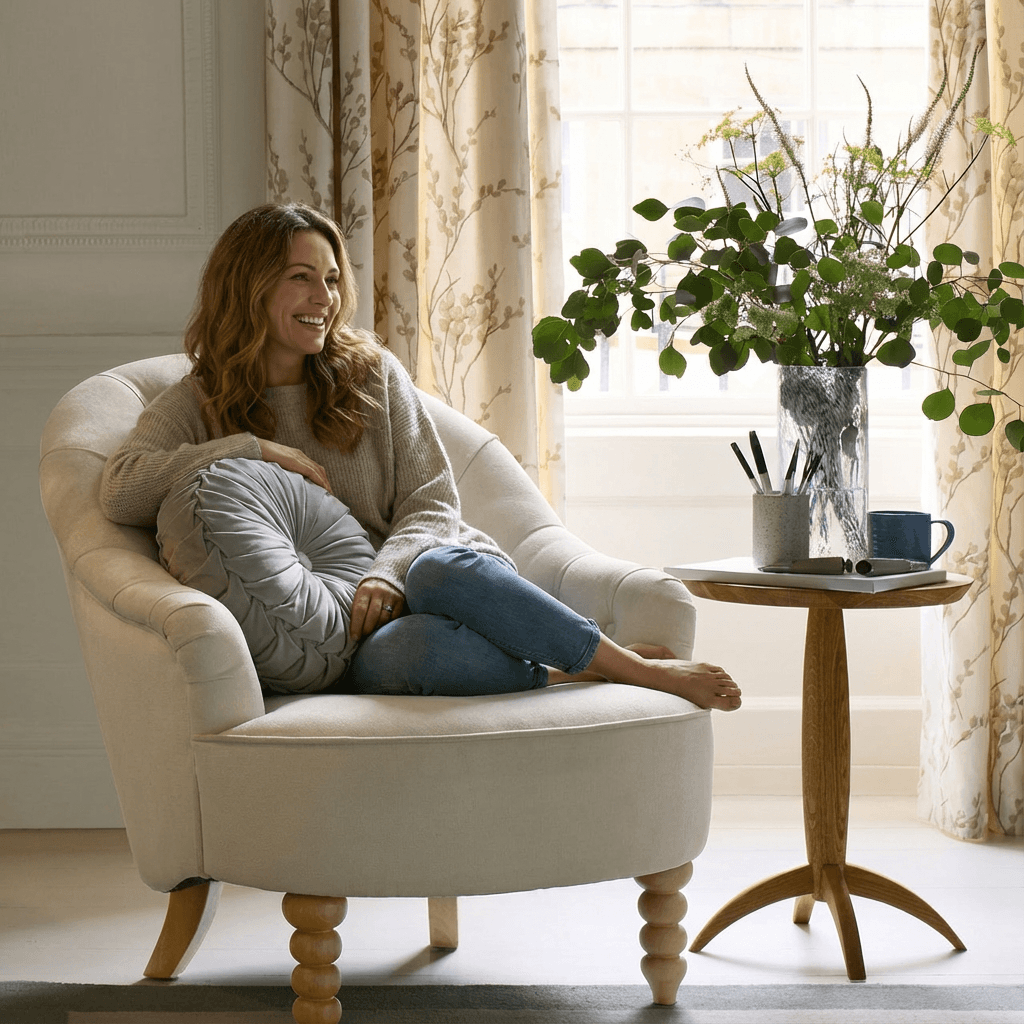 Loriel Ashley Accent Arm Chair - Kingsman Furnitures