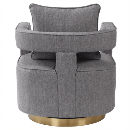 Nixon Swivel Accent Chair - Kingsman Furnitures
