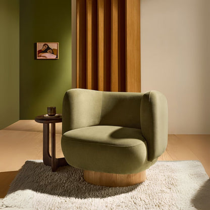 Nova Swivel Accent Chair - Kingsman Furnitures