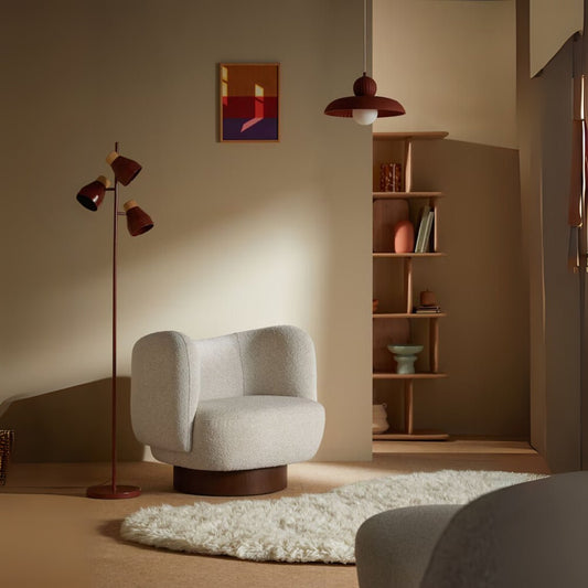 Nova Swivel Accent Chair - Kingsman Furnitures