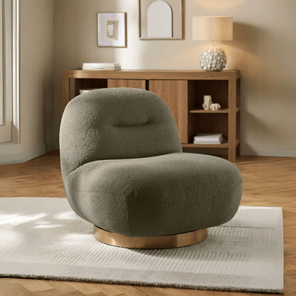 Otis Swivel Luxury Accent Chair - Kingsman Furnitures