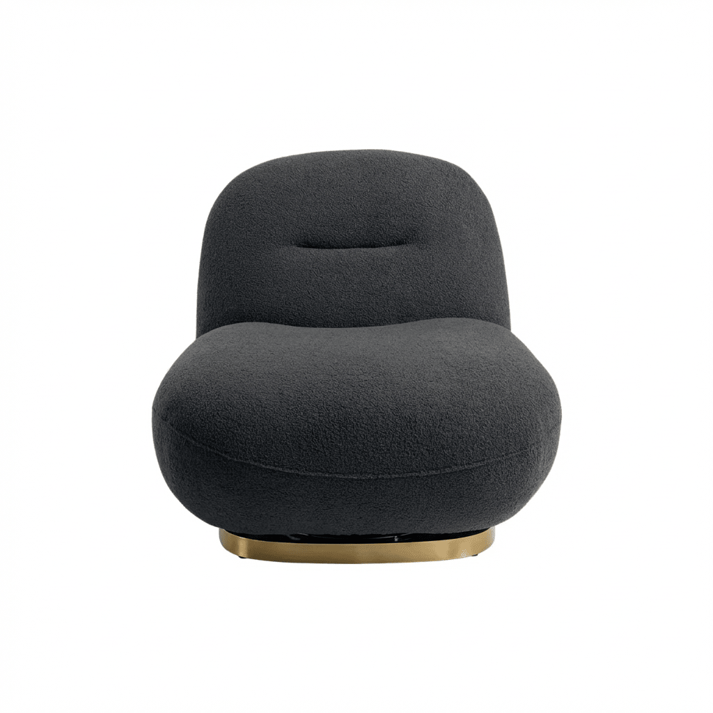 Otis Swivel Luxury Accent Chair - Kingsman Furnitures