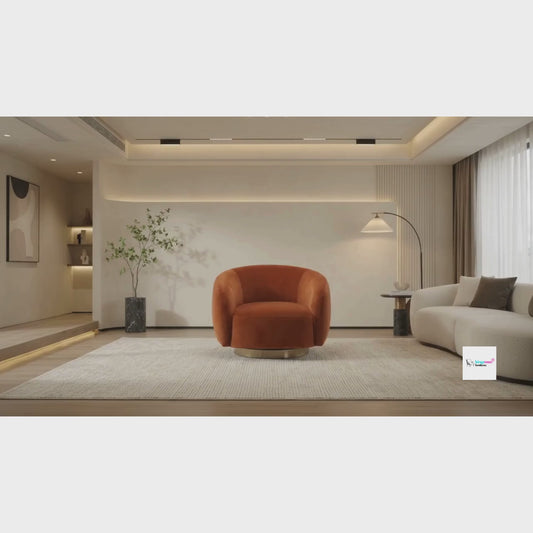 Brok 360° Swivel Armchair