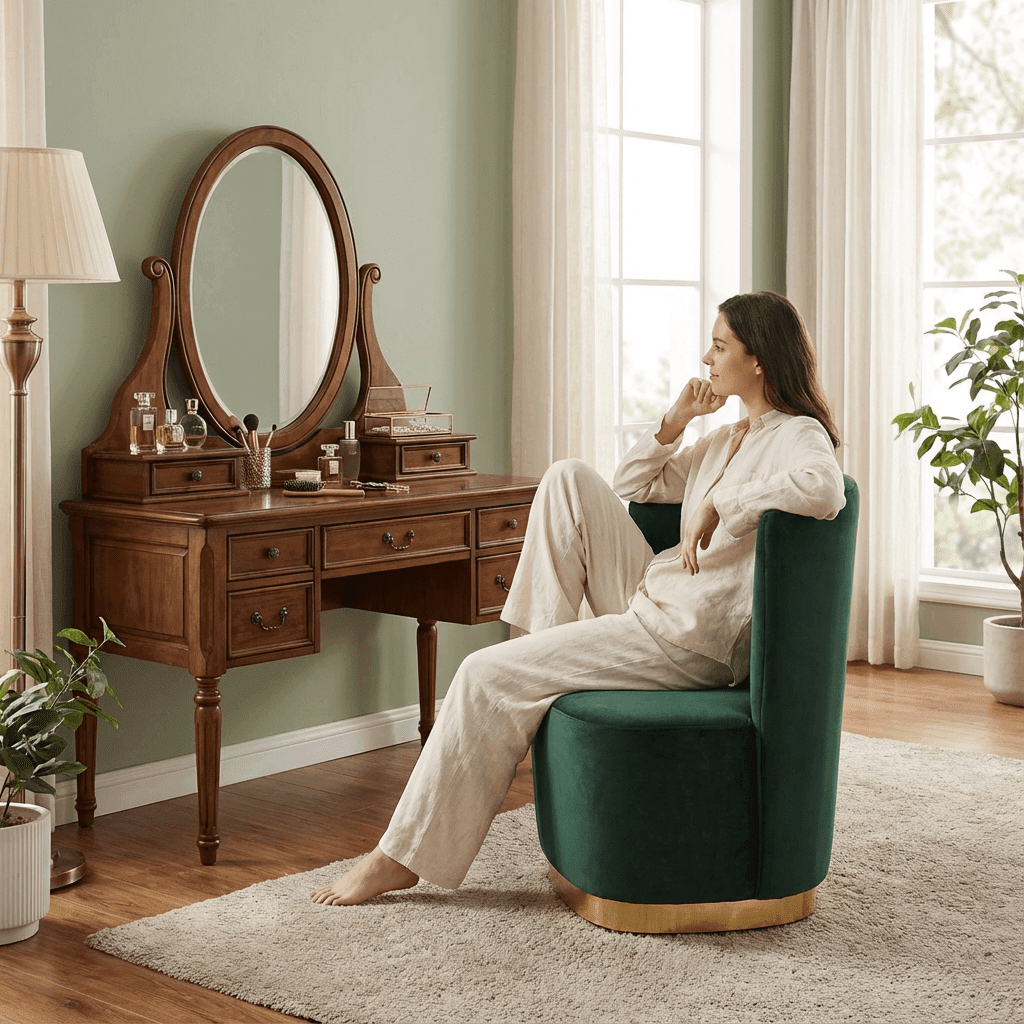 Reina Emerald Green Velvet Accent Chair for Modern Living - Kingsman Kingsman Furnitures Reina Emerald Green Velvet Accent Chair for Modern Living - Kingsman Kingsman Furnitures