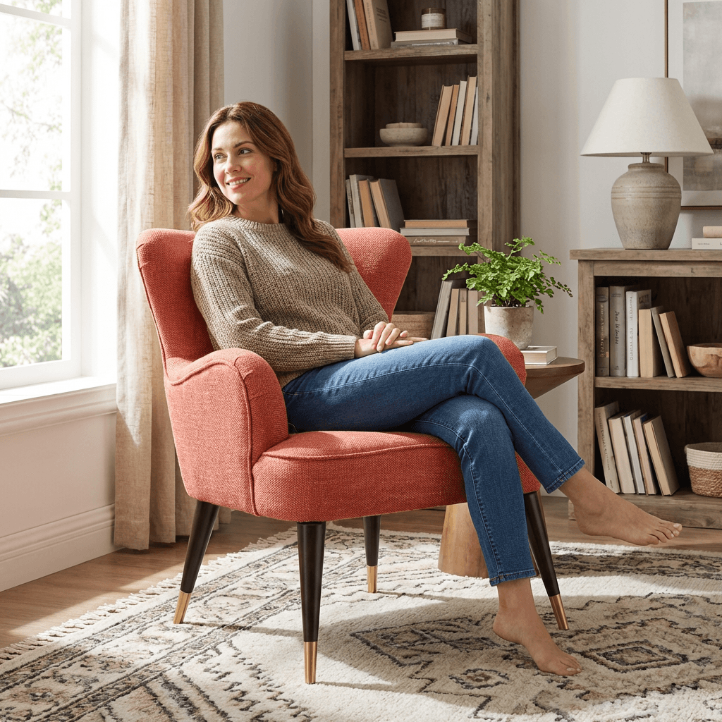 Soleil Accent Chair - Kingsman Furnitures