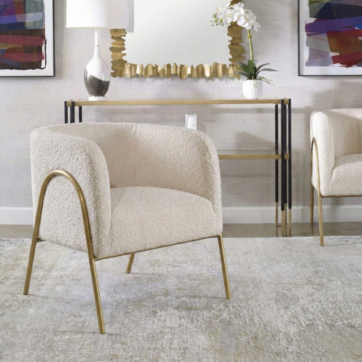 Stylish Jacob Accent Chair - Kingsman Furnitures