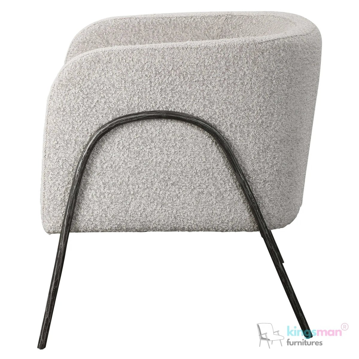 Stylish Jacob Accent Chair - Kingsman Furnitures