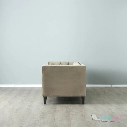Vogue Velvet Tufted 3 - Seater Sofa - Luxurious Design - Kingsman Furnitures