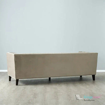 Vogue Velvet Tufted 3 - Seater Sofa - Luxurious Design - Kingsman Furnitures