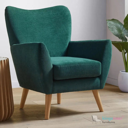 Wills Wing Arm Chair - Stylish Seating Option - Kingsman Furnitures