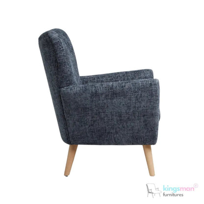 Wills Wing Arm Chair - Stylish Seating Option - Kingsman Furnitures
