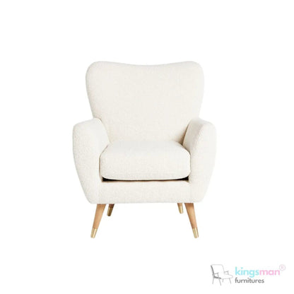 Wills Wing Arm Chair - Stylish Seating Option - Kingsman Furnitures