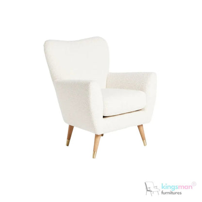 Wills Wing Arm Chair - Stylish Seating Option - Kingsman Furnitures