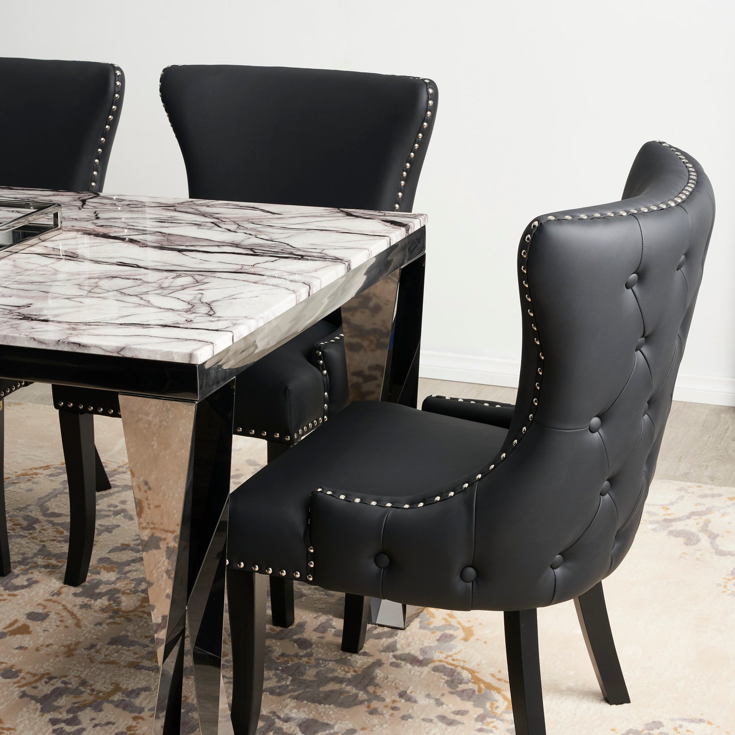 Camille Back-Tufted Dining Chair - Set of 2