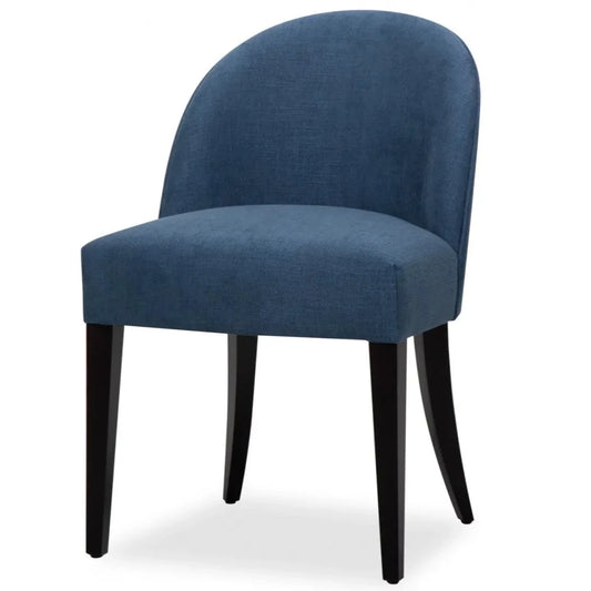 Albert Blue Fabric Modern Dining Chair - Set of 2