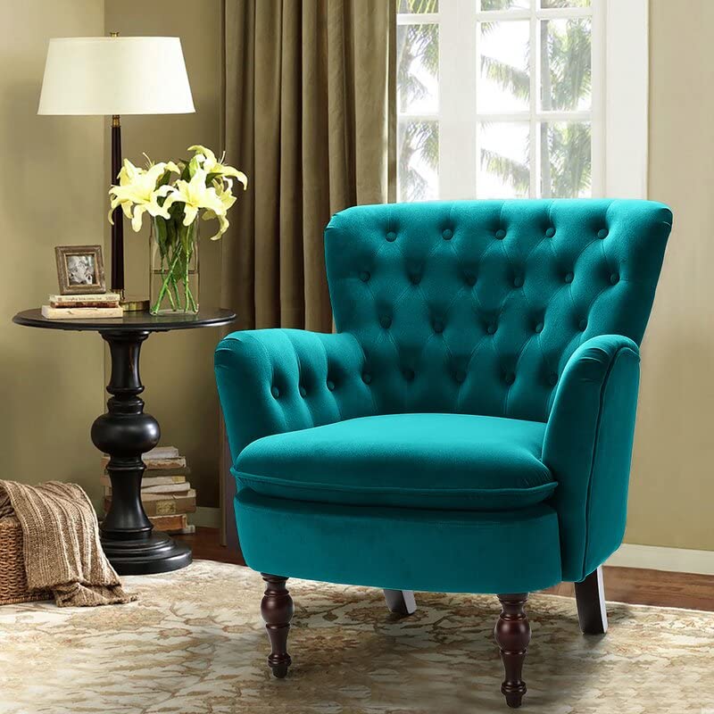 Velvet Living Room Chair