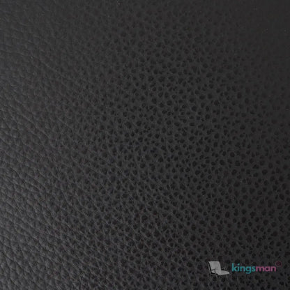 Regal Black PU Leather Single Seater – Contemporary Chesterfield Design with Teak Wood Legs Kingsman Furnitures