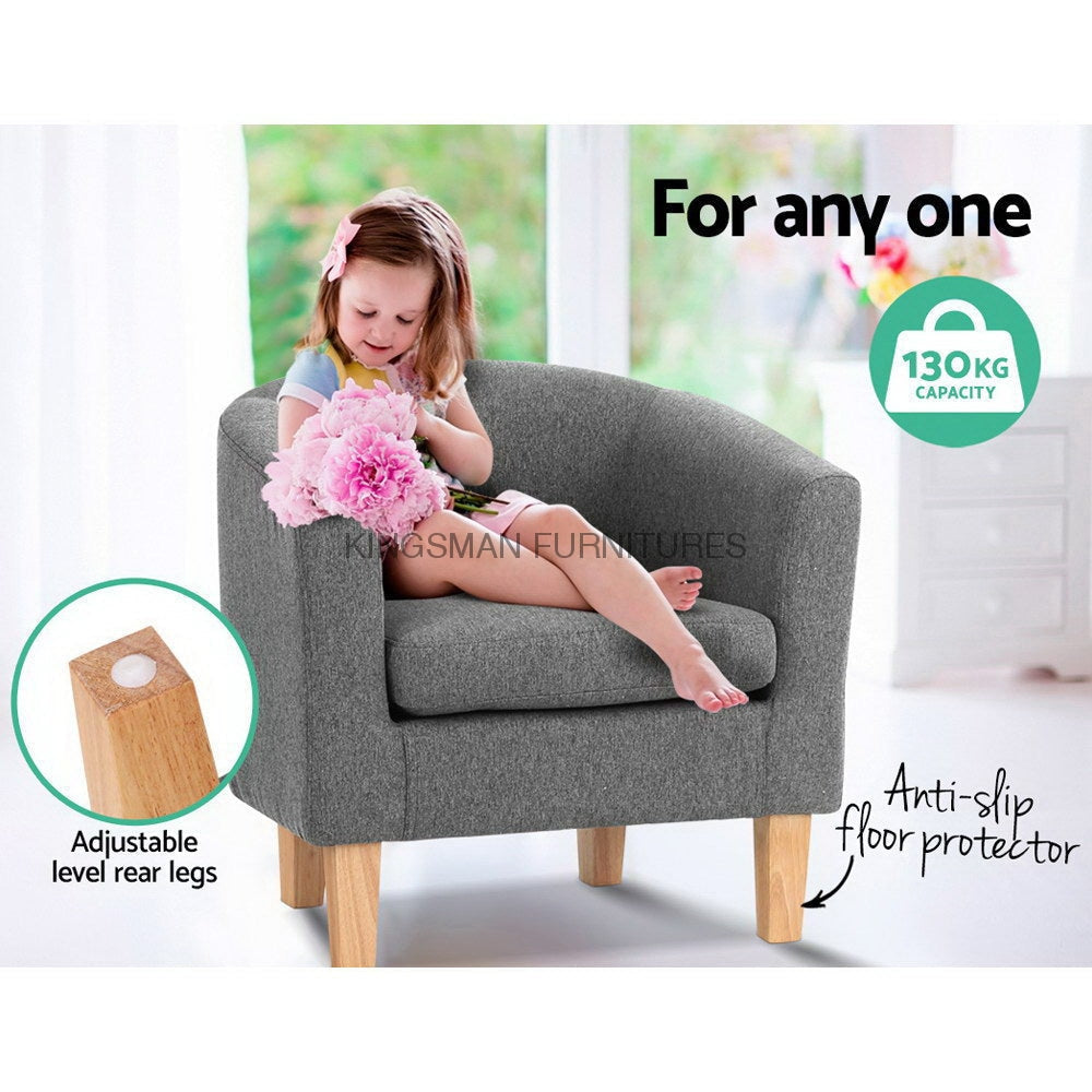 Abby Armchair - Grey Accent Chair