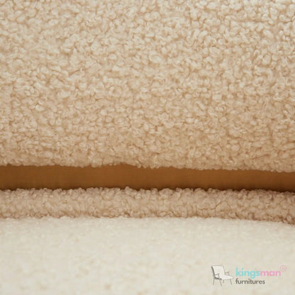 Krillin Shearling Tub Arm Chair - Stylish & Comfortable - Kingsman Furnitures
