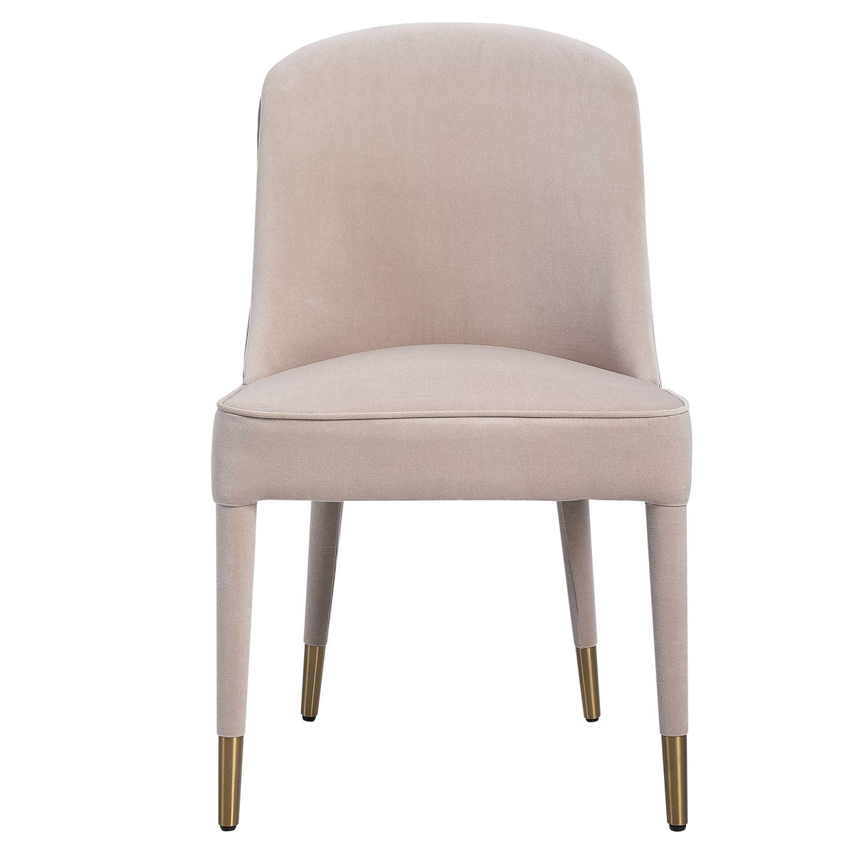 Brie Armless Modern Dining Chair - Set of 2