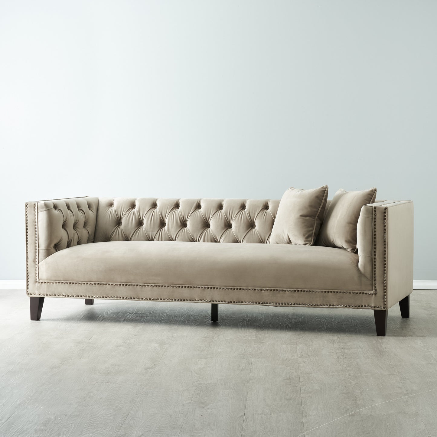 Vogue Velvet 3-Seater Sofa