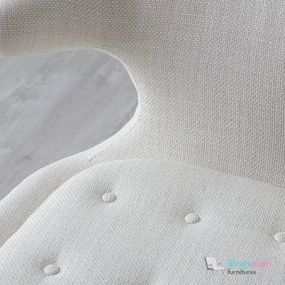 Tarrington Woven Fabric Tufted Accent Chair - Stylish Design - Kingsman Furnitures