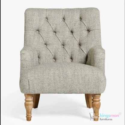 Walter Tufted Highback Chair - Modern Comfort - Kingsman Furnitures