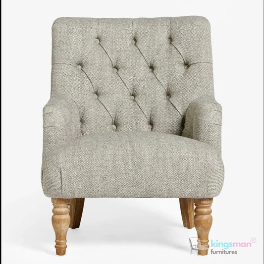 Walter Tufted Highback Chair - Modern Comfort - Kingsman Furnitures