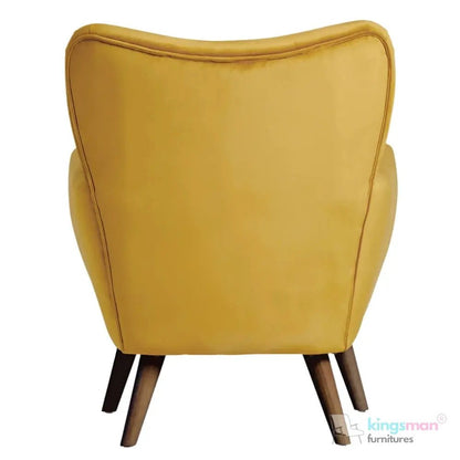 Wills Wing Arm Chair - Stylish Seating Option - Kingsman Furnitures
