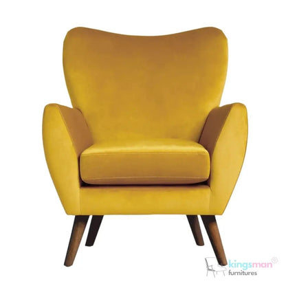 Wills Wing Arm Chair - Stylish Seating Option - Kingsman Furnitures